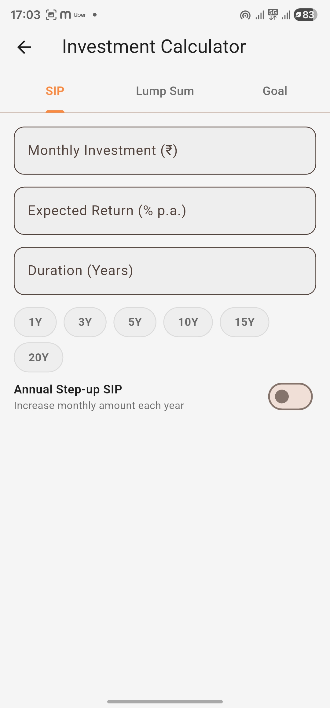 Investment Calc